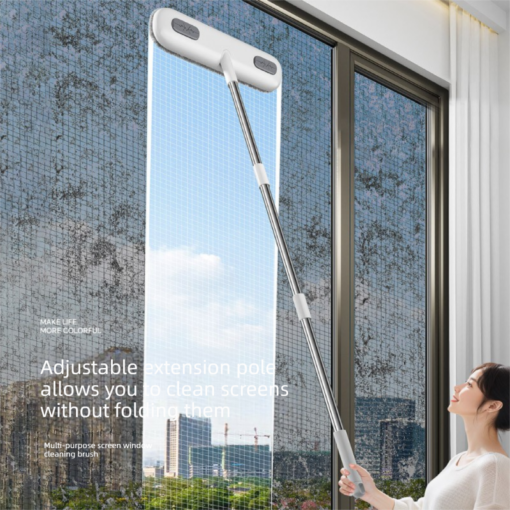 Elosung Fly Screen Cleaner with 82cm Extendable Handle – image 2