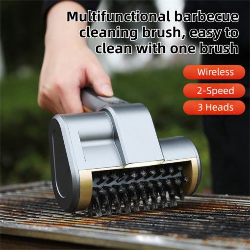 Elosung 3-in-1 Cordless Grill Cleaner with LED – image 2