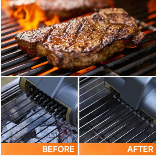 Elosung 3-in-1 Cordless Grill Cleaner with LED – image 4