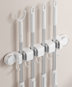 Elosung Suction Mop Rack with 3 Size Options - Image 4