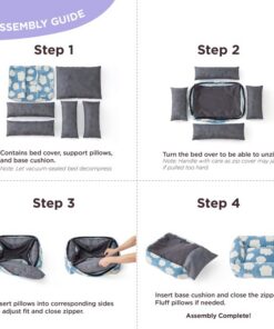 Elosung Plush Pet Bed with Removable Cover - Image 4