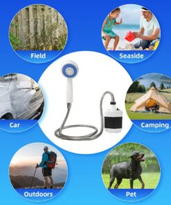 Elosung Portable Electric Shower with 3 Mode Spray - Image 4