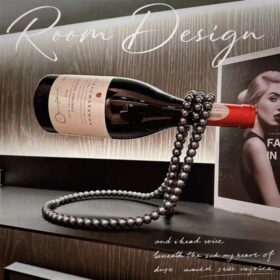 Elosung Black Pearl Floating Wine Rack – image 1