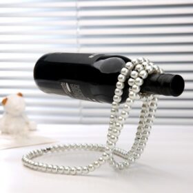 Elosung White Pearl Floating Wine Rack – image 1
