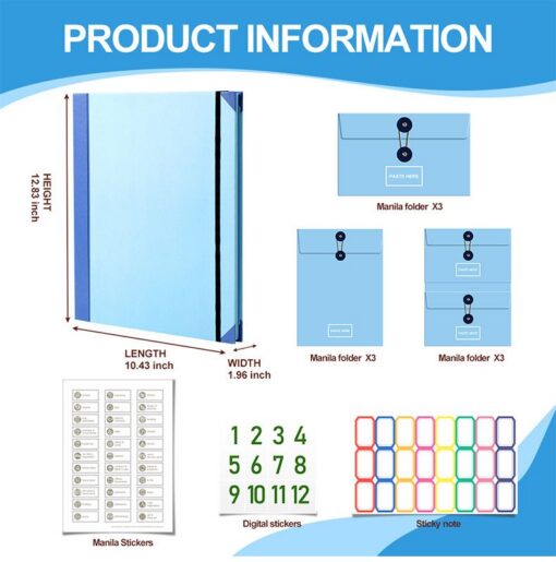 Elosung Emergency Information Binder 5cm – image 2