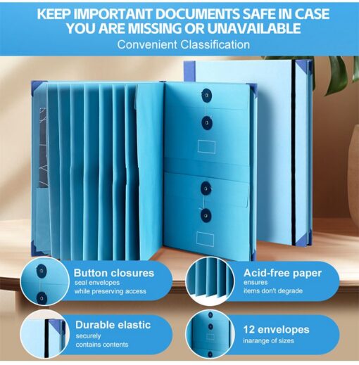 Elosung Emergency Information Binder 5cm – image 3
