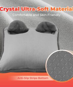 Elosung USB Foot Warmer & Seat Pad Set, 4 Heat Levels - Image 4