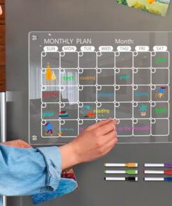 Elosung 4 Board Magnetic Acrylic Planner Set - Image 5