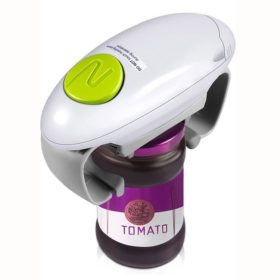 Elosung One Touch Electric Can Opener with Dual Handles – image 1