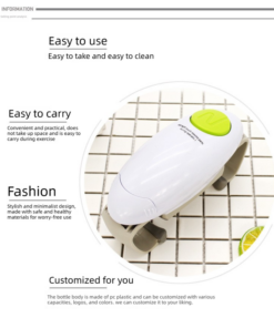 Elosung One Touch Electric Can Opener with Dual Handles - Image 2