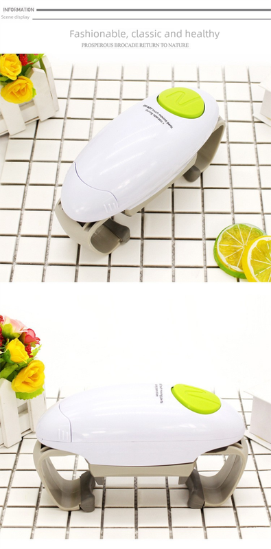 Elosung One Touch Electric Can Opener, Dual Handle – image 3