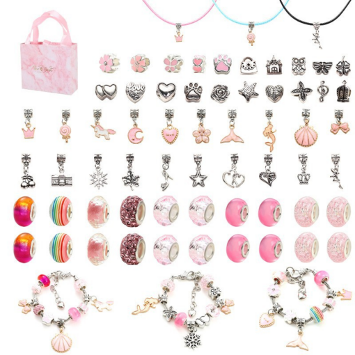 Elosung Unicorn DIY Bracelet Kit, 134 Pieces – image 2
