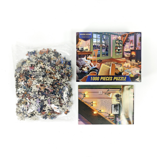 Elosung 3-Pack 1000-Piece Animal Jigsaw Puzzles – image 5