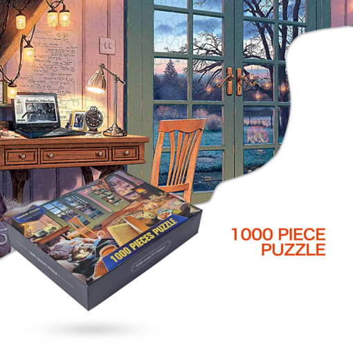 Elosung 3-Pack 1000-Piece Animal Jigsaw Puzzles – image 6
