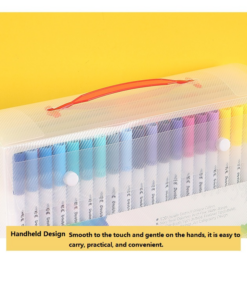 Elosung 100 Colour Dual Tip Watercolour Marker Set - Image 8