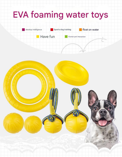 Elosung 4-Piece EVA Floating Dog Ring Set – image 2
