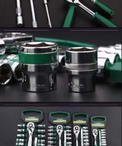 Elosung 12-Piece Socket Set with 24-Tooth Ratchet - Image 7
