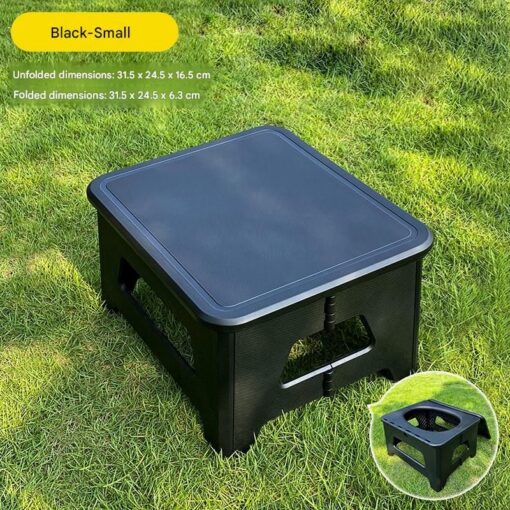 V888-ELOSUNG50959-00.jpg Elosung Portable Folding Toilet Stool, 100kg – image 1
