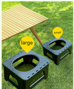 Elosung Portable Folding Toilet Stool, 100kg - Image 7
