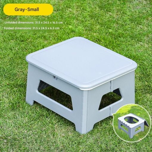 V888-ELOSUNG50960-00.jpg Elosung Portable Folding Toilet Stool, 100kg Capacity – image 1