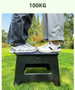 Elosung Portable Folding Toilet Stool, 100kg Capacity - Image 5