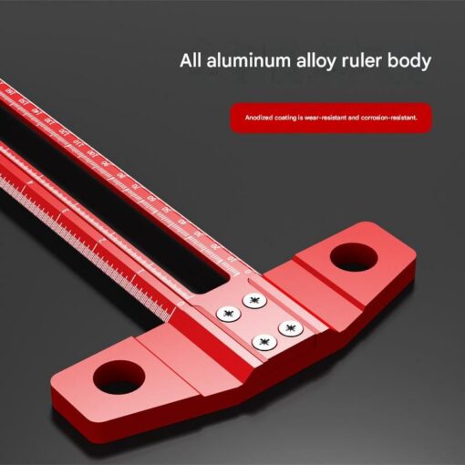 Elosung T-Square Ruler with Drill Bushings – image 5
