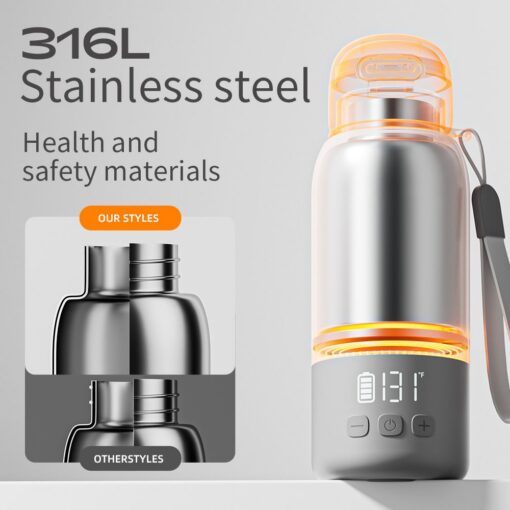 Elosung 450ml Portable Constant Temperature Kettle – image 5