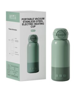 Elosung Portable Electric Water Cup 450ml 316 Steel - Image 1