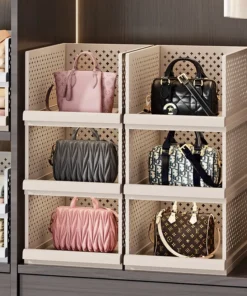 Elosung Wardrobe Organiser Set with High and Low Drawers - Image 3