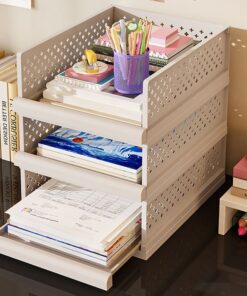 Elosung Wardrobe Organiser Set with High and Low Drawers - Image 4
