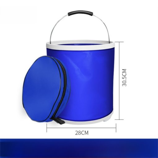 Elosung Car Cleaning Set with 20L Foldable Bucket – image 2