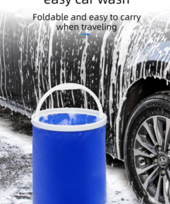 Elosung Car Cleaning Set with 20L Foldable Bucket - Image 3
