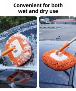Elosung Car Wash Mop with 180° Rotating Head - Image 4