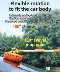 Elosung Car Wash Mop with 180° Rotating Head - Image 5