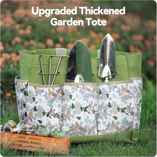 Elosung 9-Piece Stainless Steel Garden Tool Set – image 3