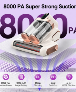 Elosung Cordless UV Mattress Vacuum 8kPa - Image 3