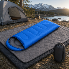 Elosung Winter Camping Warmth Kit with Waterproof Blanket – image 1