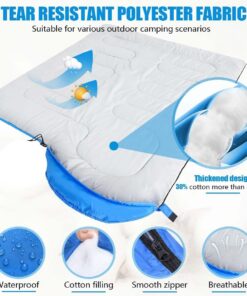 Elosung Winter Camping Warmth Kit with Waterproof Blanket - Image 3