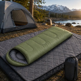 Elosung Camping Warmth Kit with Fleece Blanket – image 1