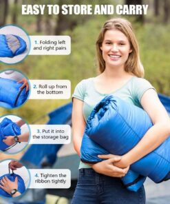 Elosung 2-in-1 Camping Kit with Fleece Blanket - Image 4