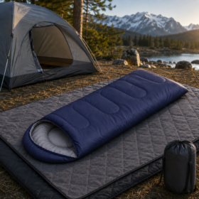 Elosung Winter Camping Kit with Waterproof Blanket – image 1