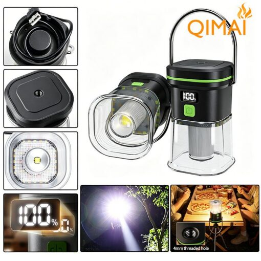 Elosung LY27 Camping Lantern with 100m Spotlight – image 2