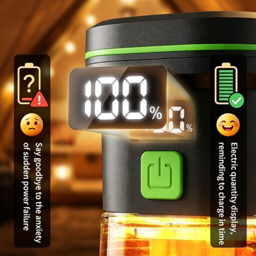 Elosung LY27 Camping Lantern with 100m Spotlight – image 4