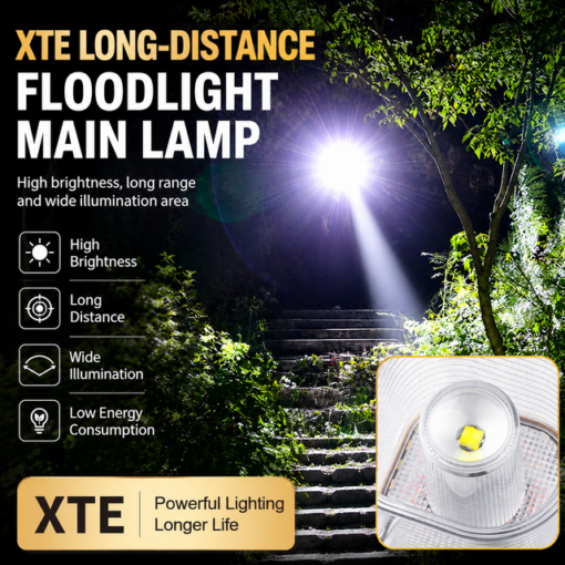 Elosung LY27 Camping Lantern with 100m Spotlight – image 5