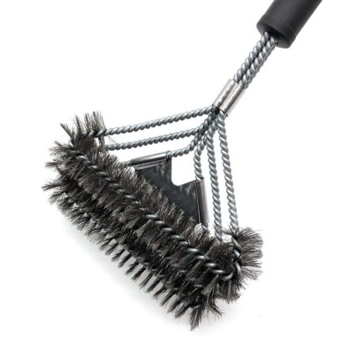 Elosung BBQ Tool & Three-Row Grill Brush Set – image 7