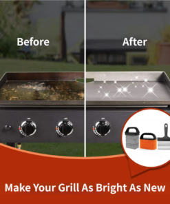 Elosung 10-Piece BBQ Grill Cleaning Kit with Pumice Blocks - Image 5