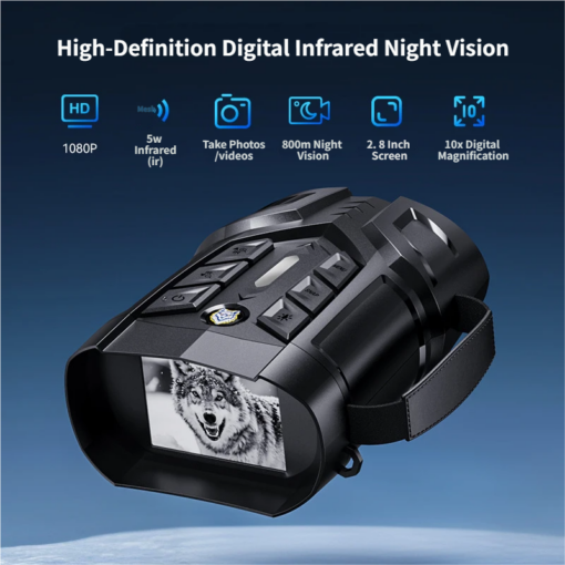 Elosung W345 Night Vision Binoculars 800m – image 2