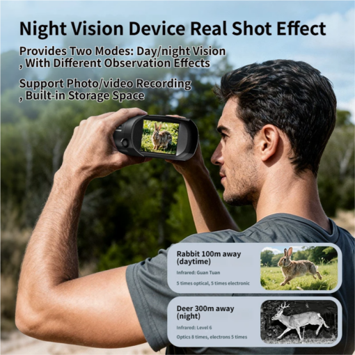 Elosung W345 Night Vision Binoculars 800m – image 5