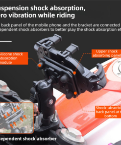 Elosung Winter Riding Set with 8 Claw Phone Mount - Image 5