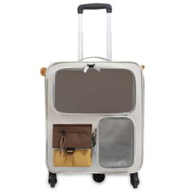 Elosung Pet Carrier Trolley with Foldable Design – image 1
